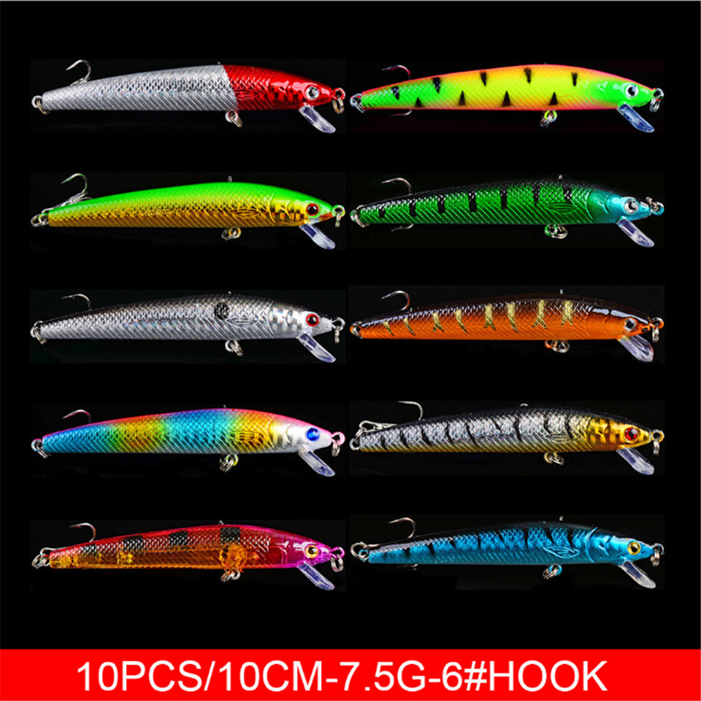 20 pçs/lote minnow iscas de pe - Marine Salt Mix avaliação e preço