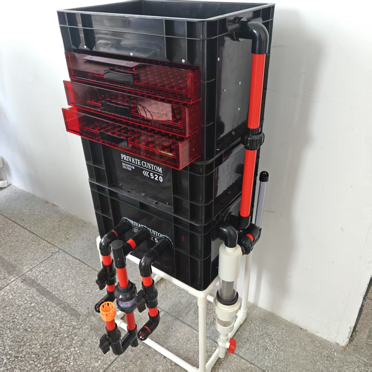 Caixa de filtragem para aquári - Marine Aquarium Overflow avaliação e preço